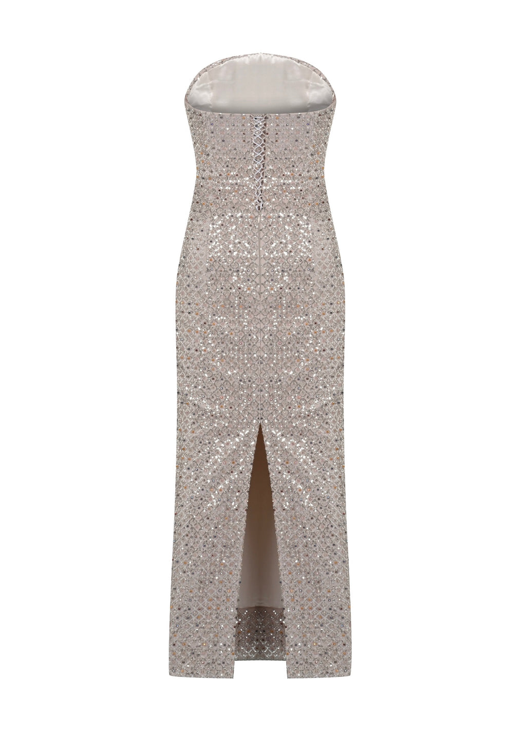 Mira beige dress