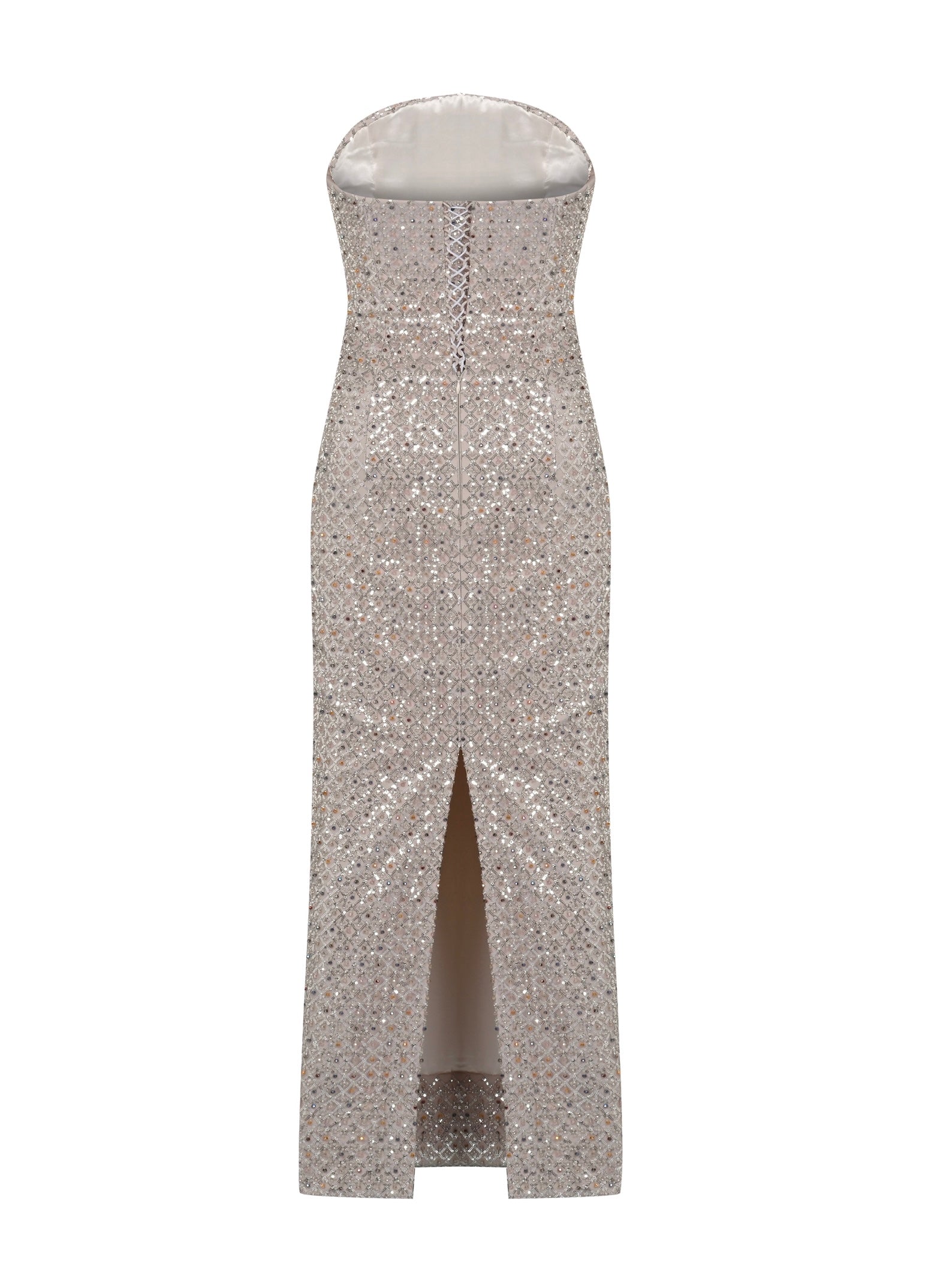 Mira beige dress